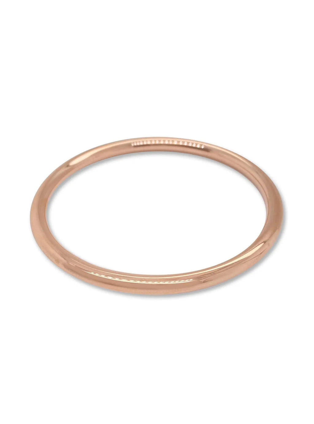 KIDS ROSE GOLD PLATED BASE METAL 50MM GOLF BANGLE