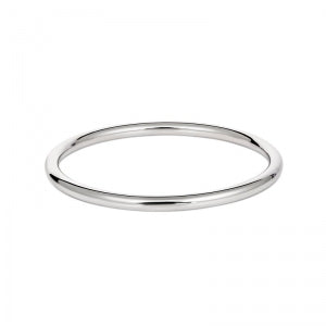 S/S 925 KIDS HOLLOW GOLF BANGLE 45MM