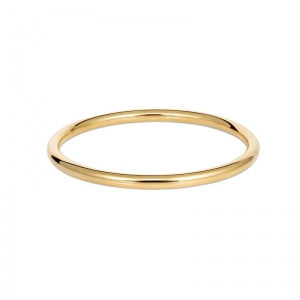 KIDS YELLOW GOLD PLATED BASE METAL 50MM GOLF BANGLE