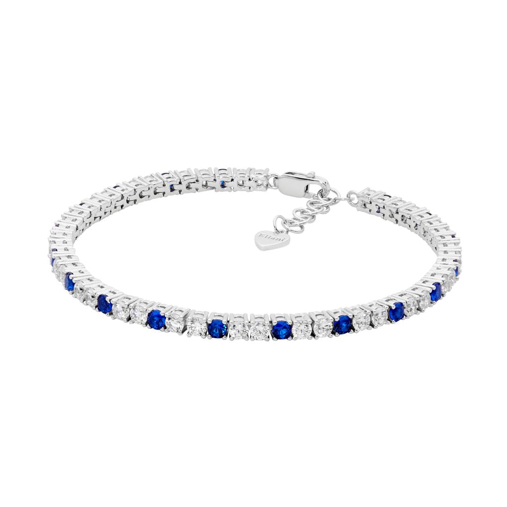 ELLANI COLLECTIONS S/S CZ TENNIS BRACELET
