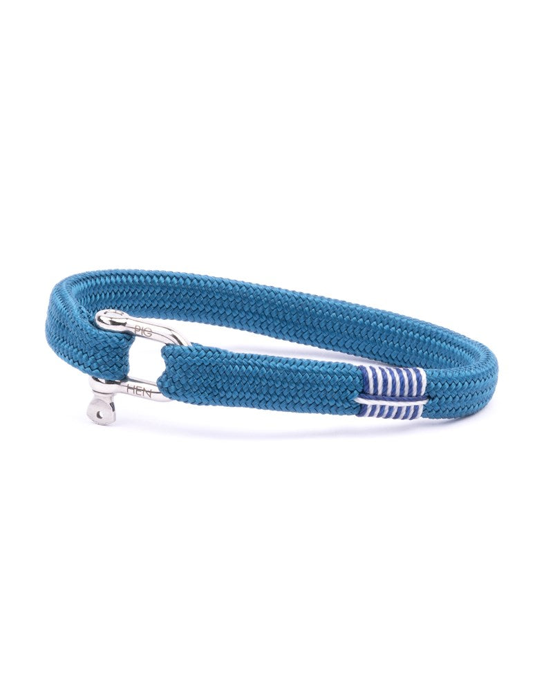 PIG & HEN VICIOUS VIC OCEAN BLUE/SILVER BRACELET
