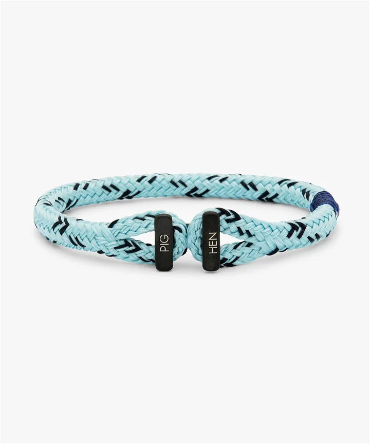 PIG & HEN ICY IKE SKYBLUE NAVY/SILVER BRACELET