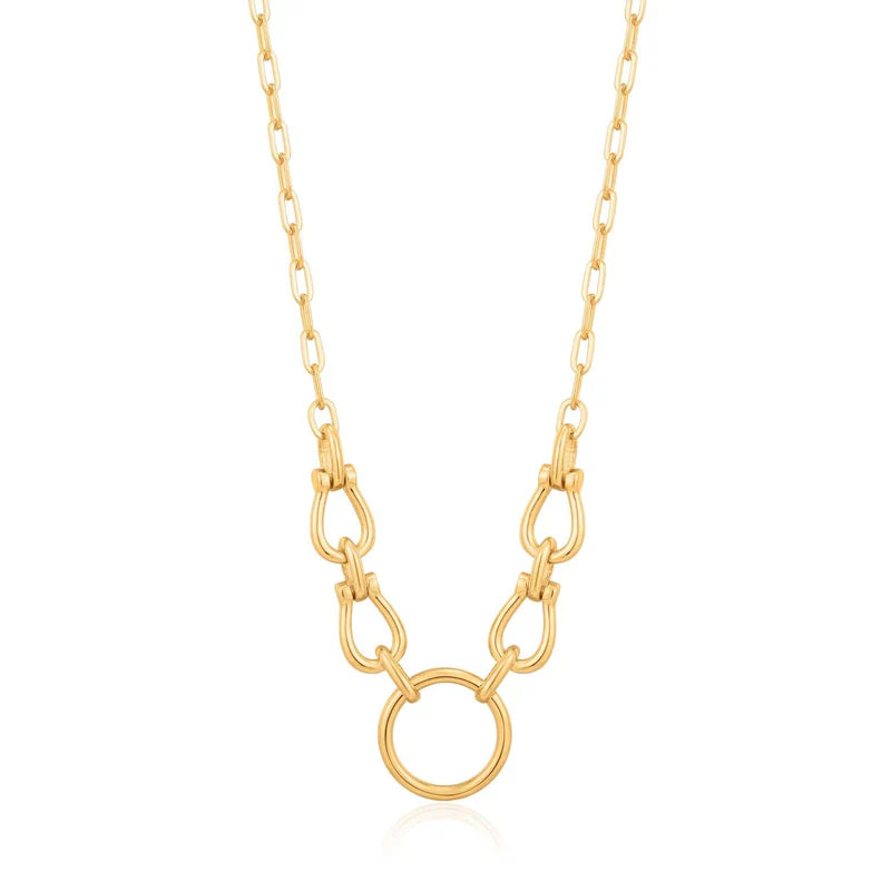 ANIA HAIE HORSESHOE LINK NECKLACE