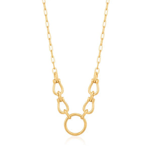 ANIA HAIE HORSESHOE LINK NECKLACE