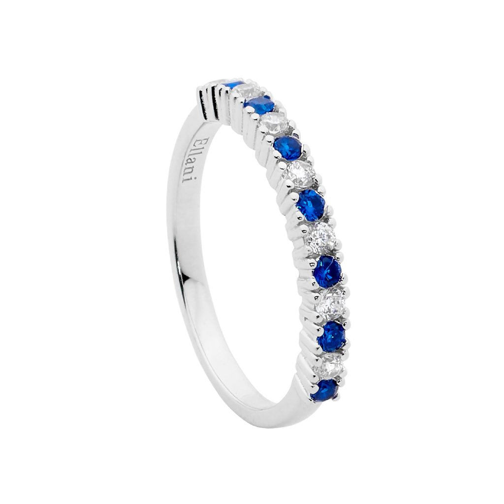 ELLANI COLLECTIONS S/S CZ RING
