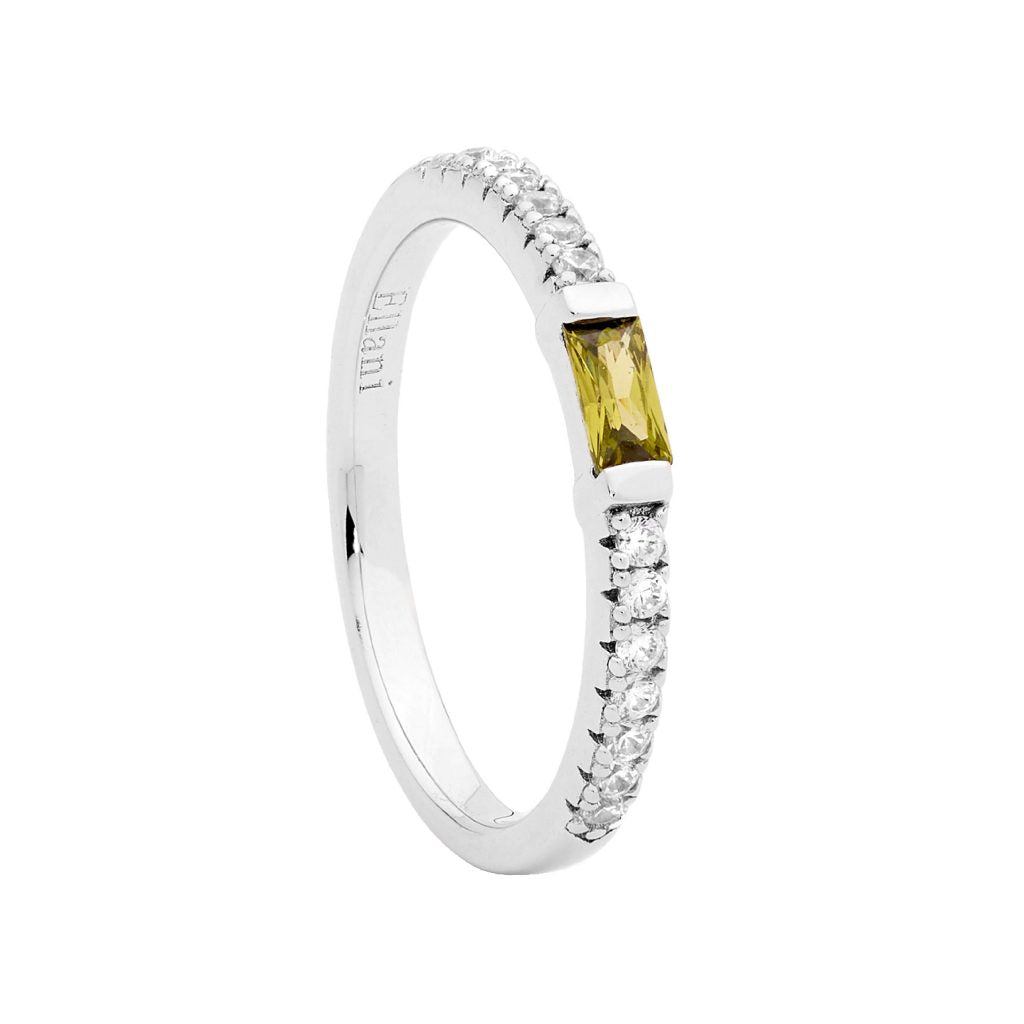 ELLANI COLLECTIONS S/S CZ RING