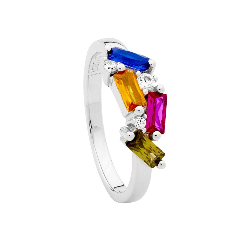 ELLANI COLLECTIONS S/S CZ RING